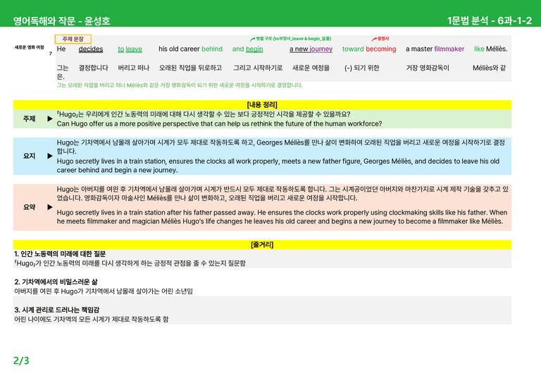 영어독해와 작문 천재(윤) 6과 상세분석 by 시드잉글리쉬_preview_6