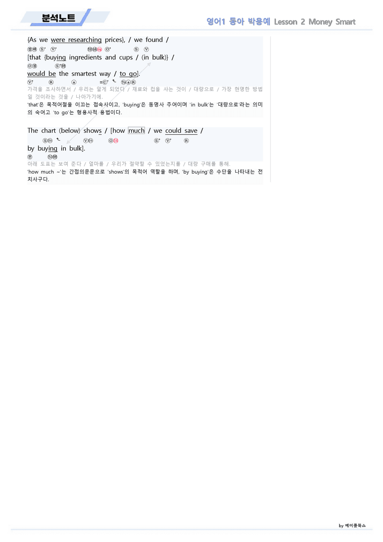 영어1 동아 박용예 02 2강 2과 분석노트 by 메이플북스 22년 개정_preview_6