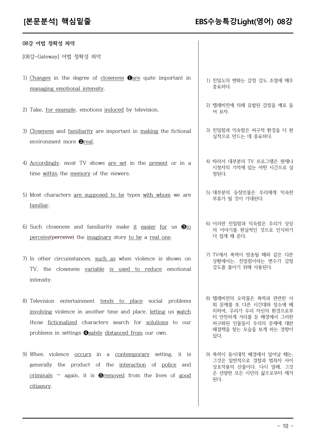 EBS수능특강Light (영어) 08강 어휘+워크북+기본변형_preview_undefined