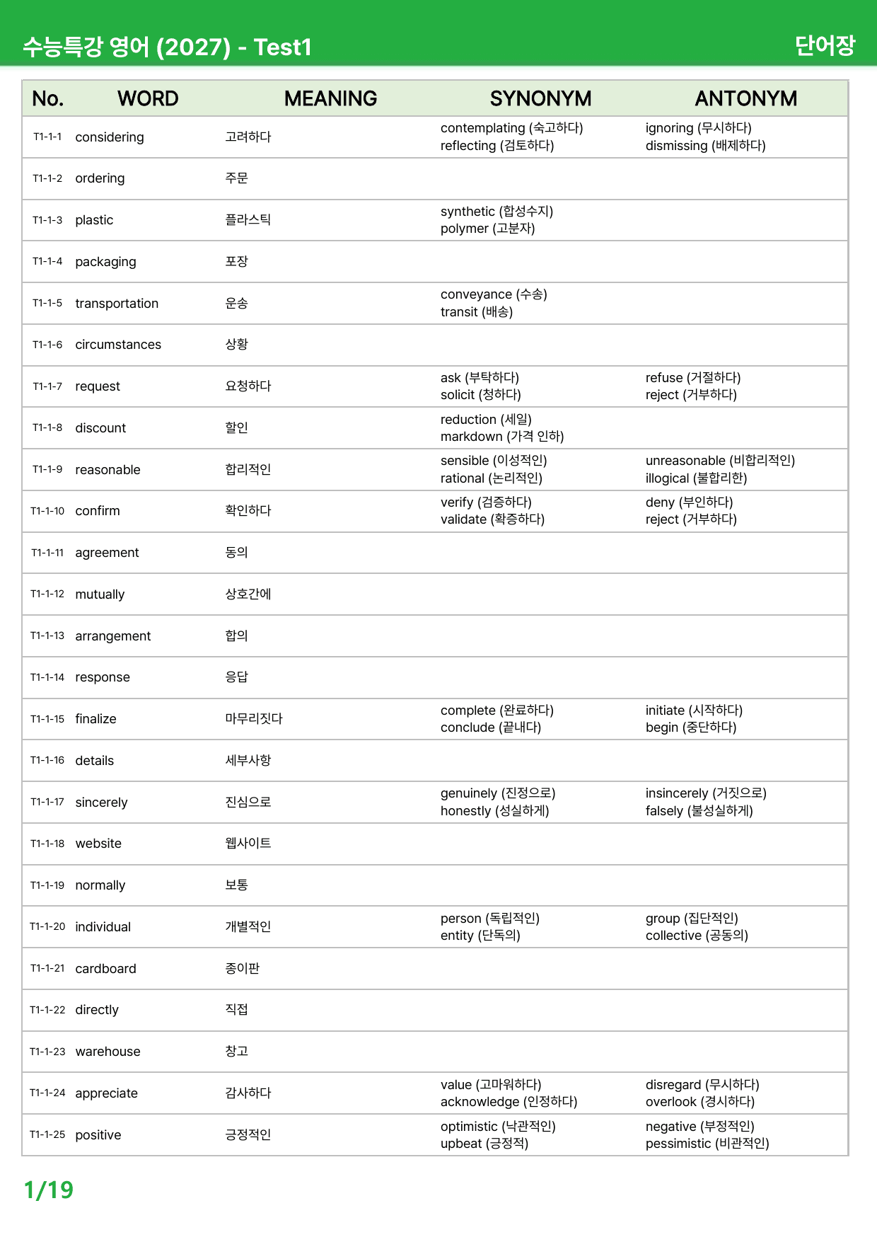 EBS 수능특강 영어 (2027) - Test 1 본문분석_preview_undefined