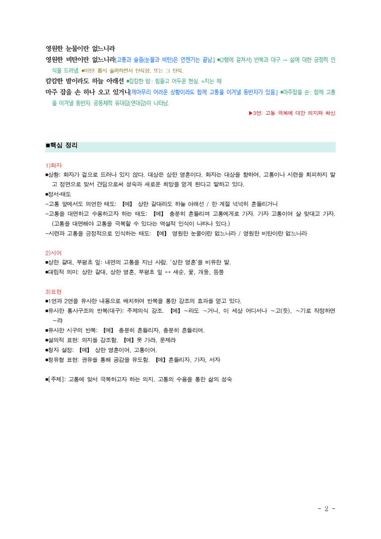 (25-06) (고1) 상한 영혼을 위하여 (고정희) ■(해설•정리)_preview_2