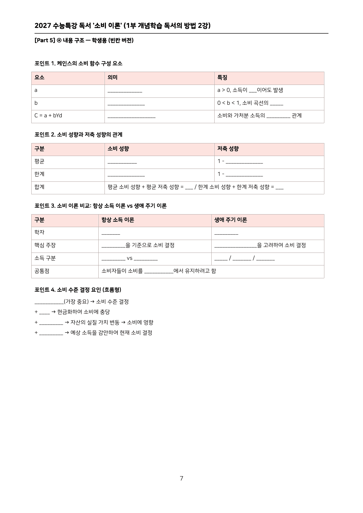 2027 수능특강 독서 (1부 개념학습 독서의 방법 1~5강) 워크북_preview_undefined