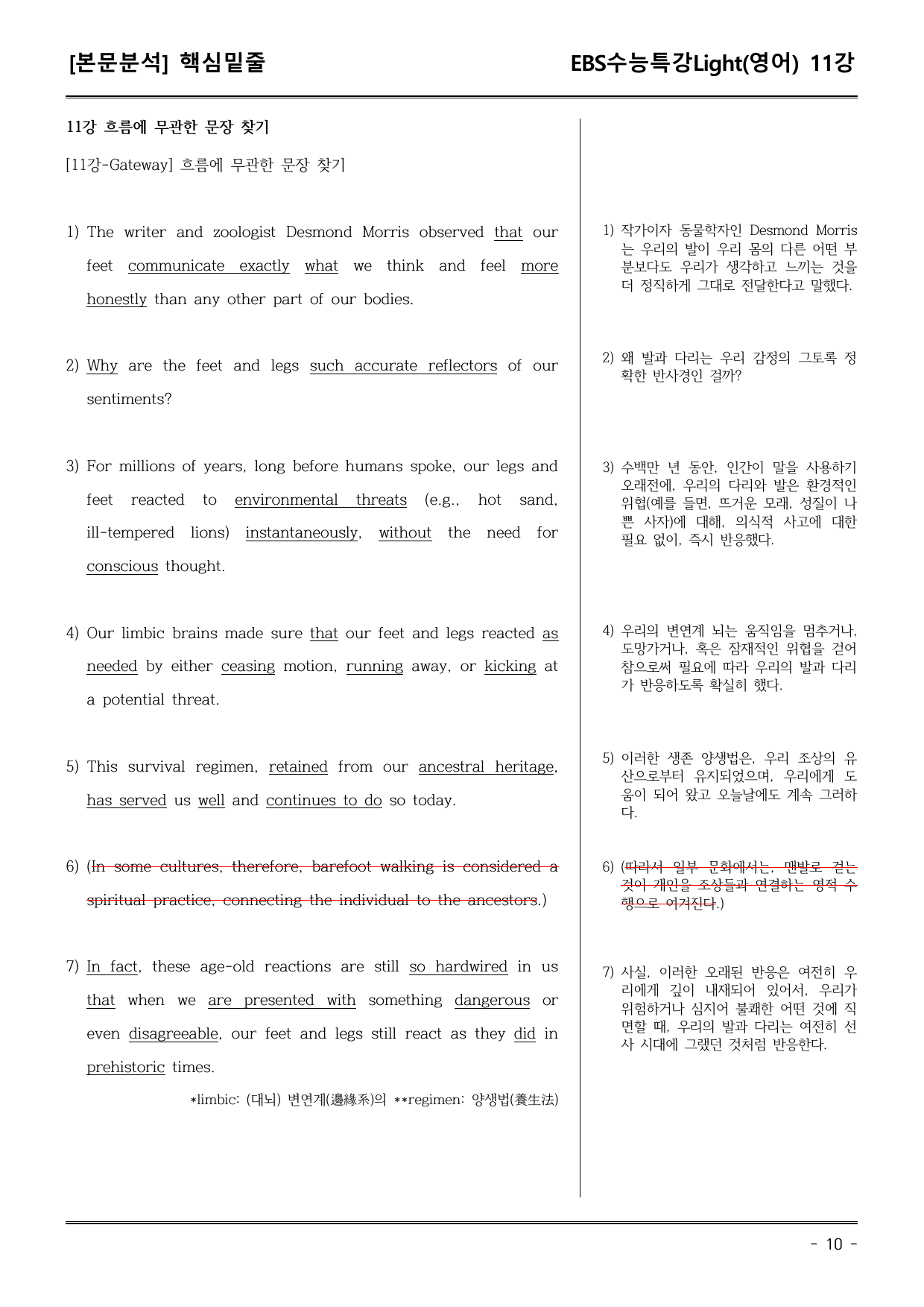 EBS수능특강Light (영어) 11강 어휘+워크북+기본변형_preview_undefined