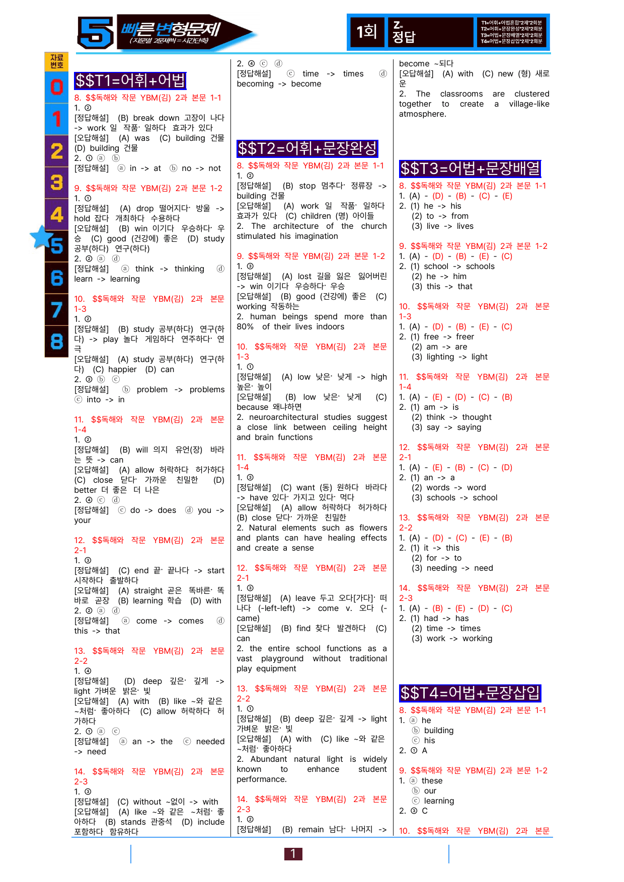 5번=빠른 변형문제=독해와 작문=YBM 김 2과=112제_preview_undefined