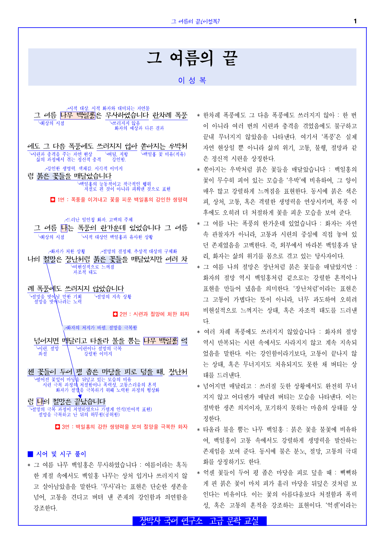 그 여름의 끝(이성복)_preview_undefined