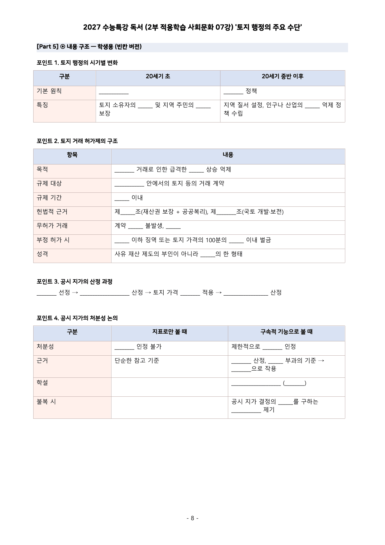 27 수특 독서 2부 사회문화 07강 토지 행정의 주요 수단 분석+문제_preview_undefined