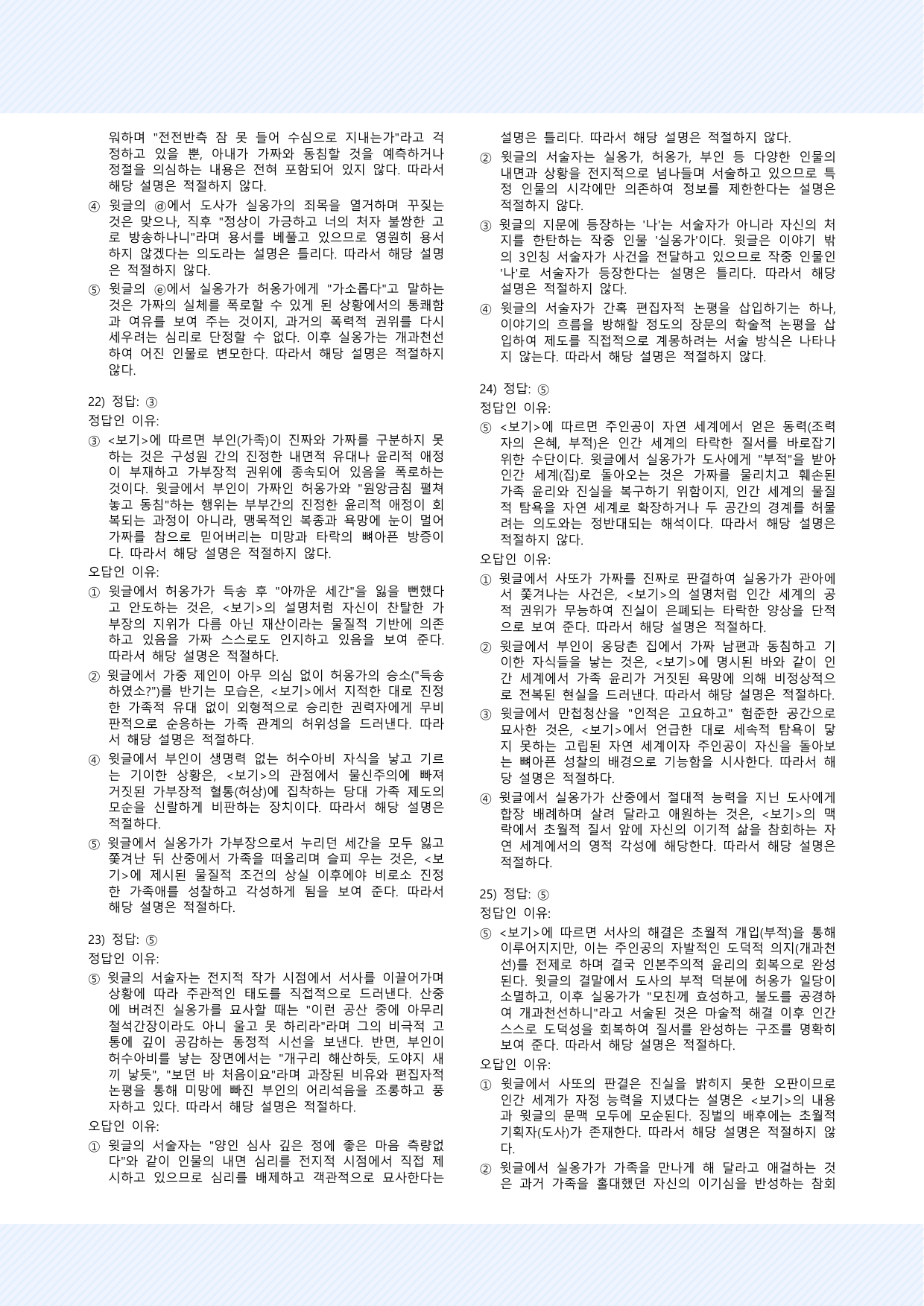 고전산문9_옹고집전 25문항_preview_undefined
