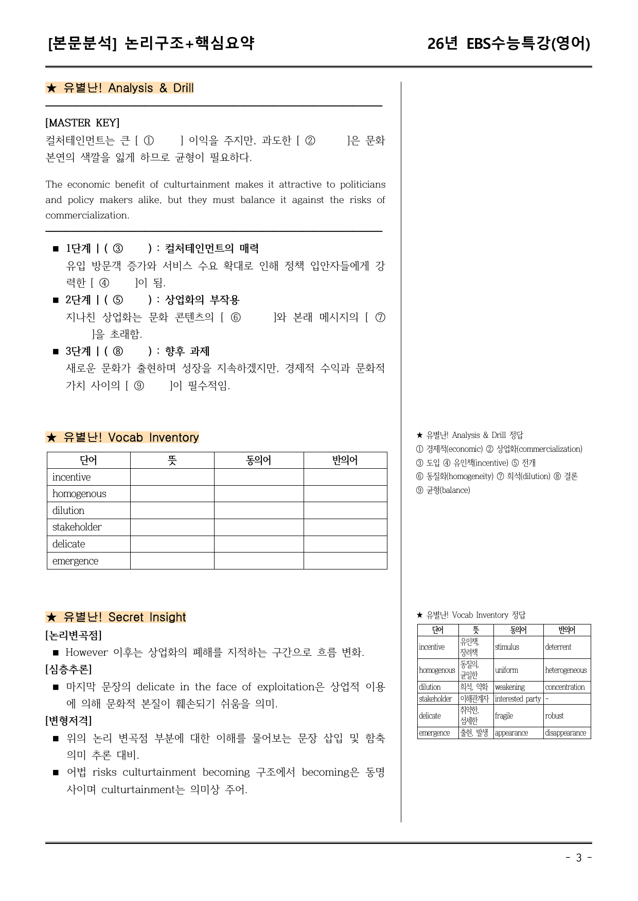 EBS수능특강(영어) 07강 본문분석(논리구조+핵심요약)_preview_undefined