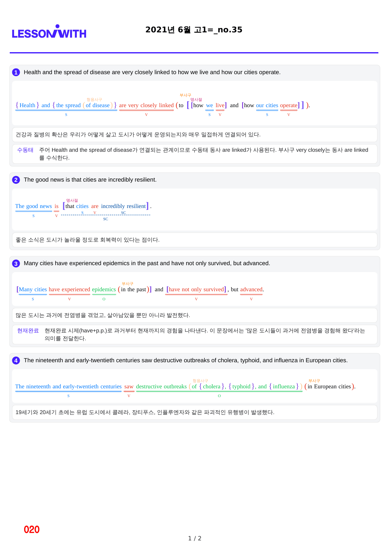 1번=구문분석=(2026 대비) 다빈출 코드 영어독해 고1=Unit 13_preview_undefined