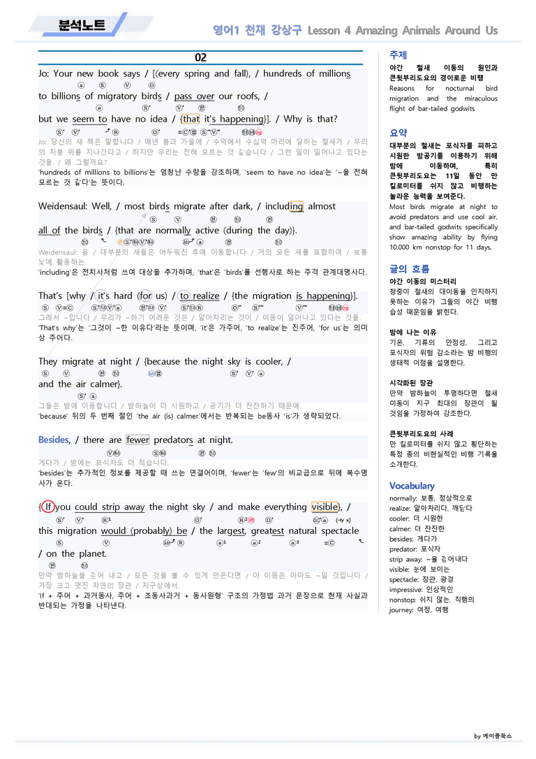 영어1 천재 강상구 04 4강 4과 분석노트 by 메이플북스 22년 개정_preview_3