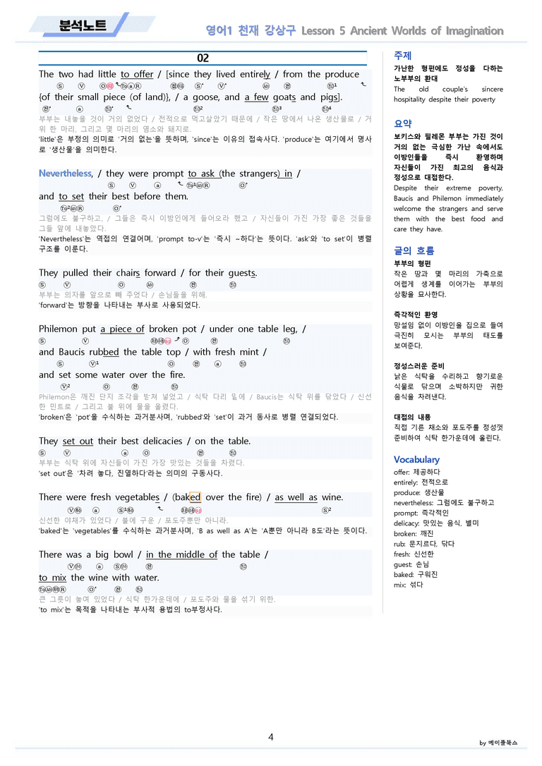 영어1 천재 강상구 5강 5과 분석 변형 워크북 올인원 by 메이플북스_preview_4