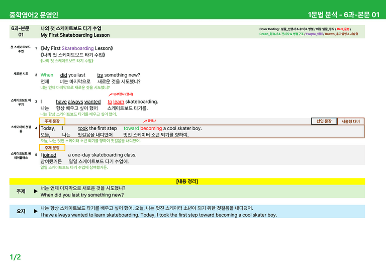 2022 개정 중2 미래엔 문영인 - 5-6과상세분석 by 시드 잉글리쉬_preview_37