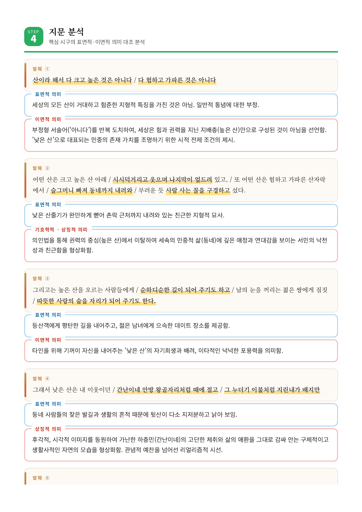 갈래복합6. 산에 대하여 해설_preview_undefined