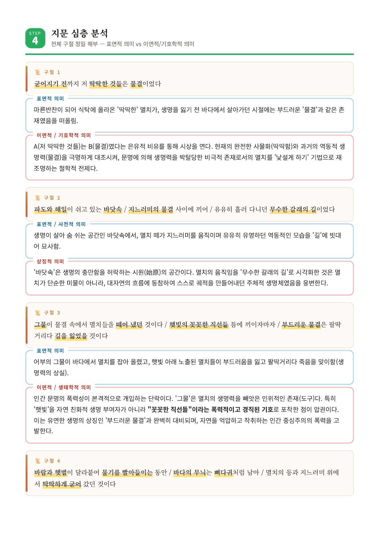 갈래복합10. 김기택_멸치 해설_preview_undefined