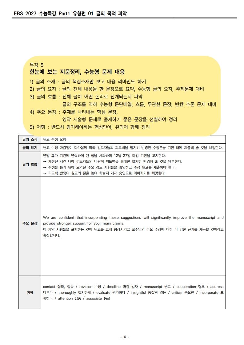 2027 수능특강 영어 7강 분석지 _promotion