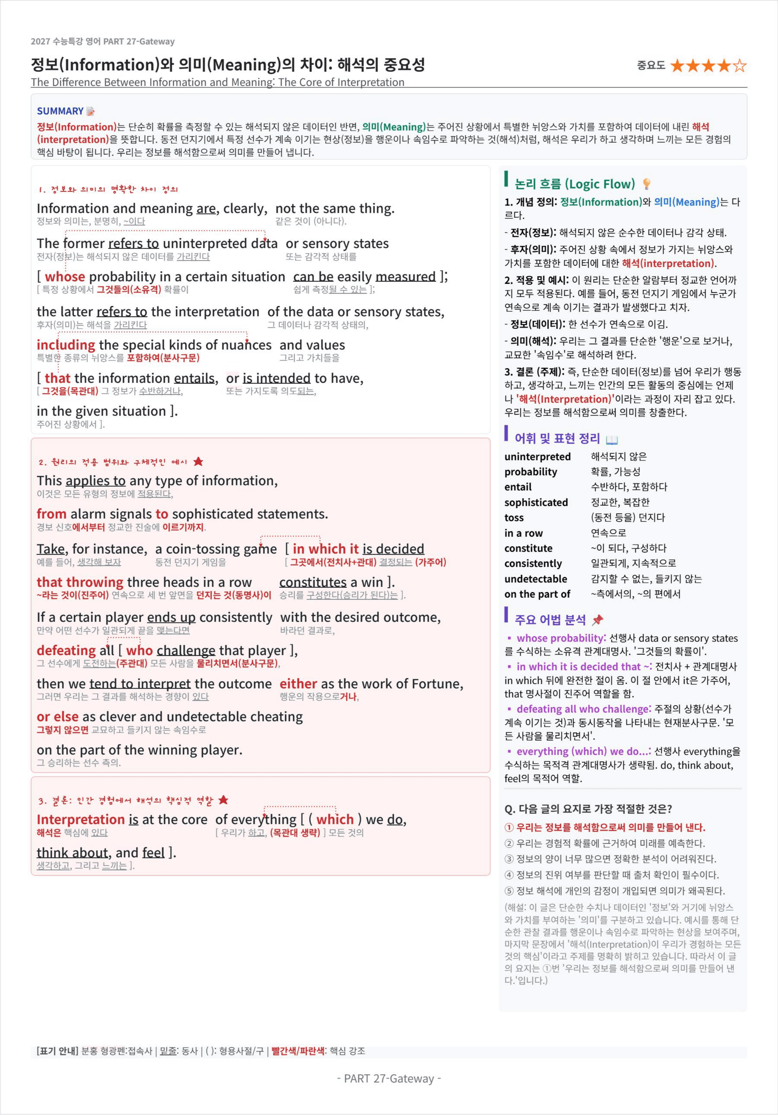 2027 수능특강 영어 PART 27 킹스분석(직독직해)_preview_undefined