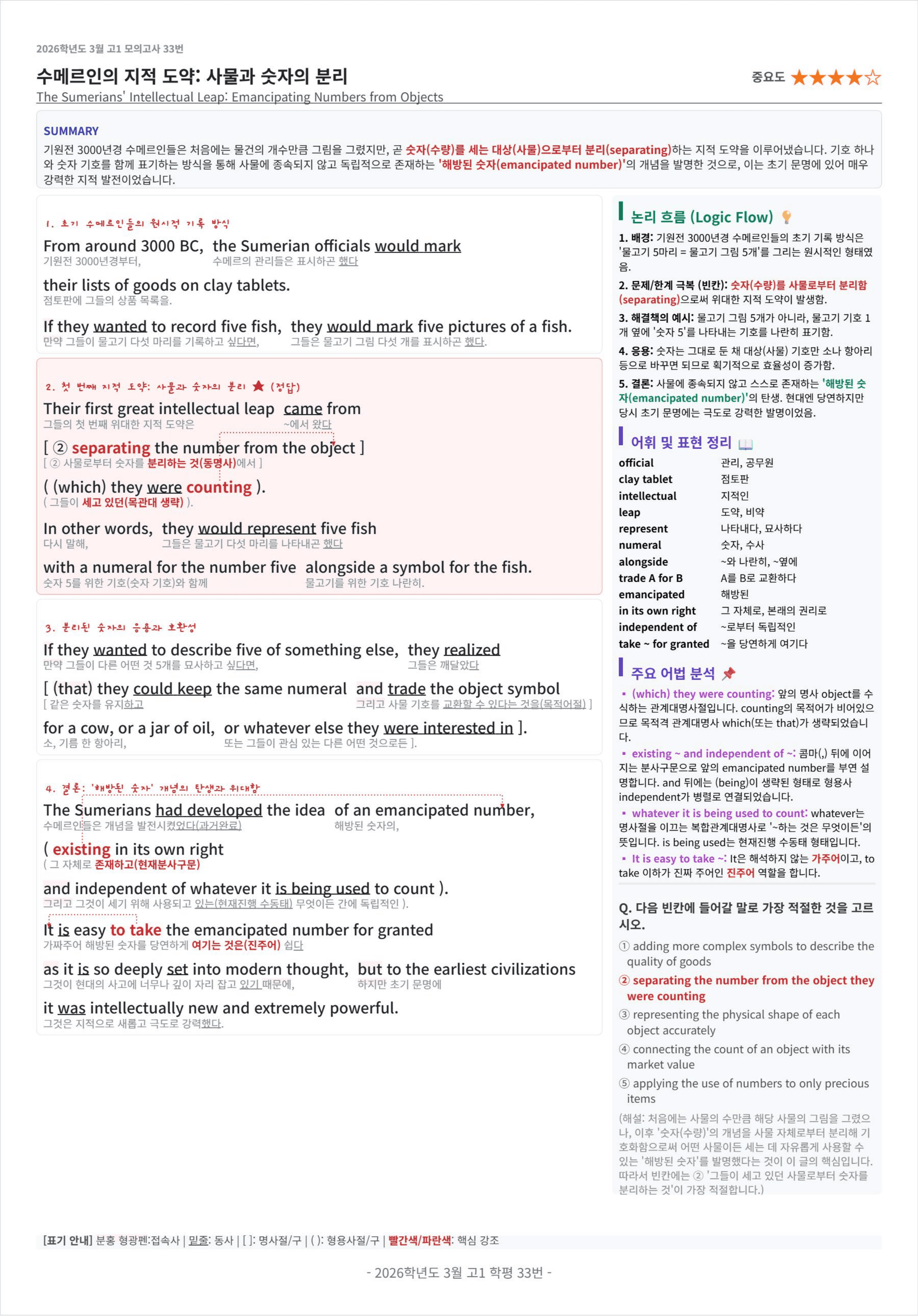 2026학년도 3월 고1 모의고사 킹스분석_preview_undefined