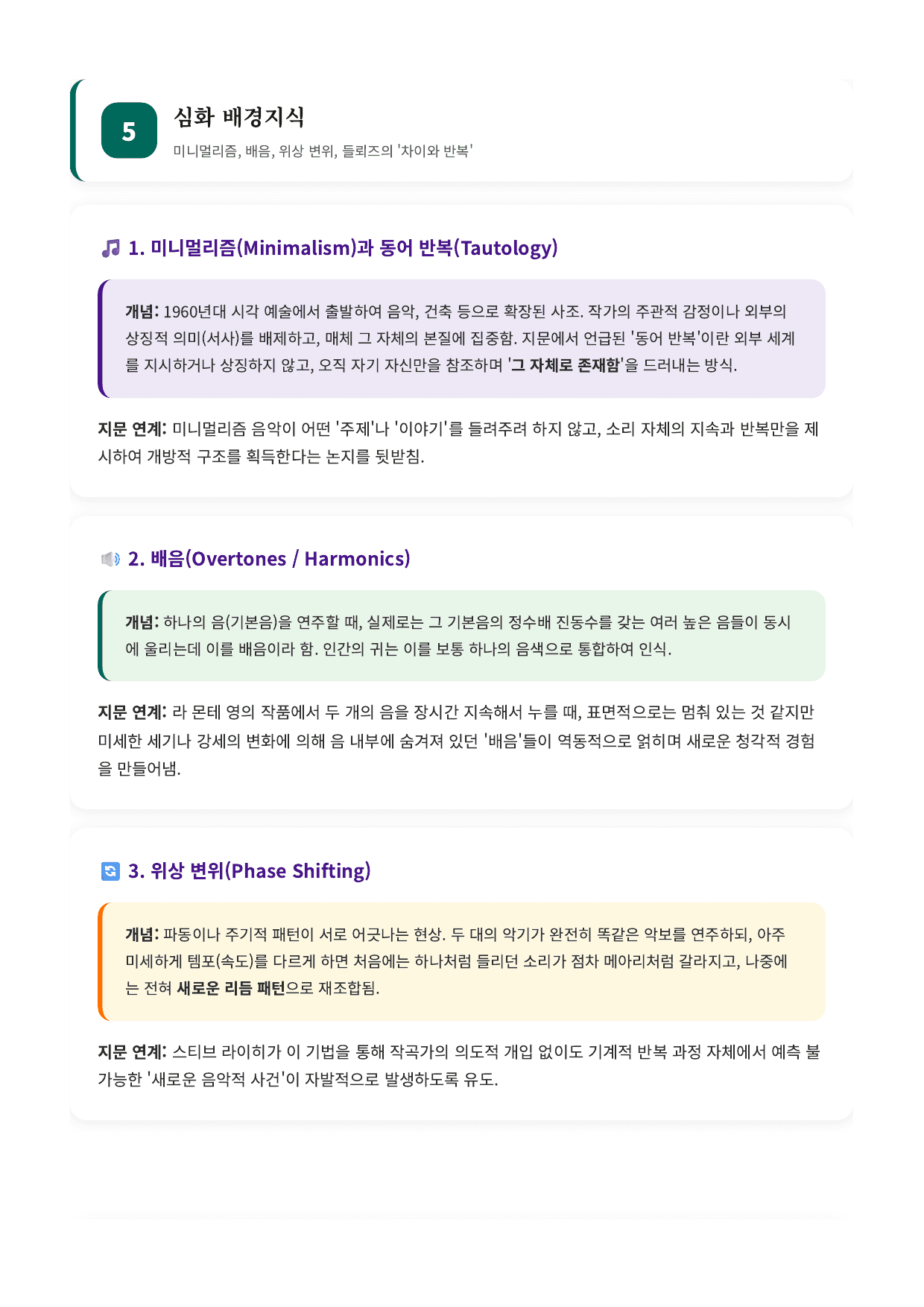 인문예술2 미니멀리즘 음악 해설_preview_undefined