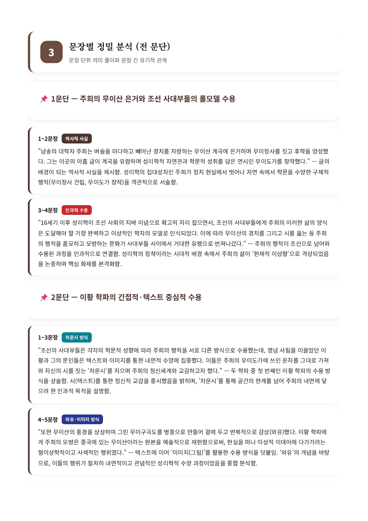 인문예술13. 주희의 행적을 따랐던 조선의 사대부들 해설_preview_undefined