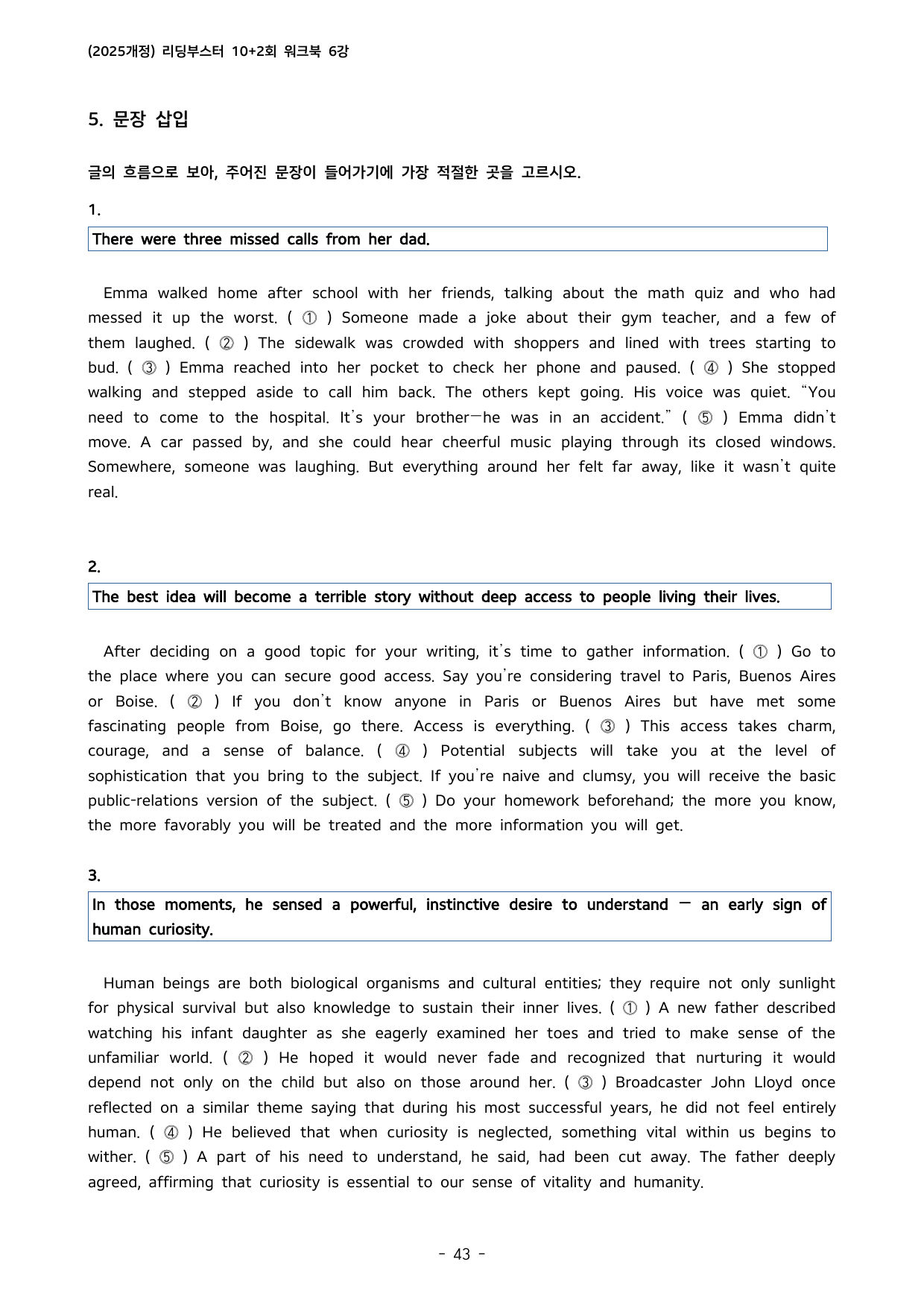 Reading Booster 영어독해모의고사 10+2(2025개정) 6회_preview_undefined