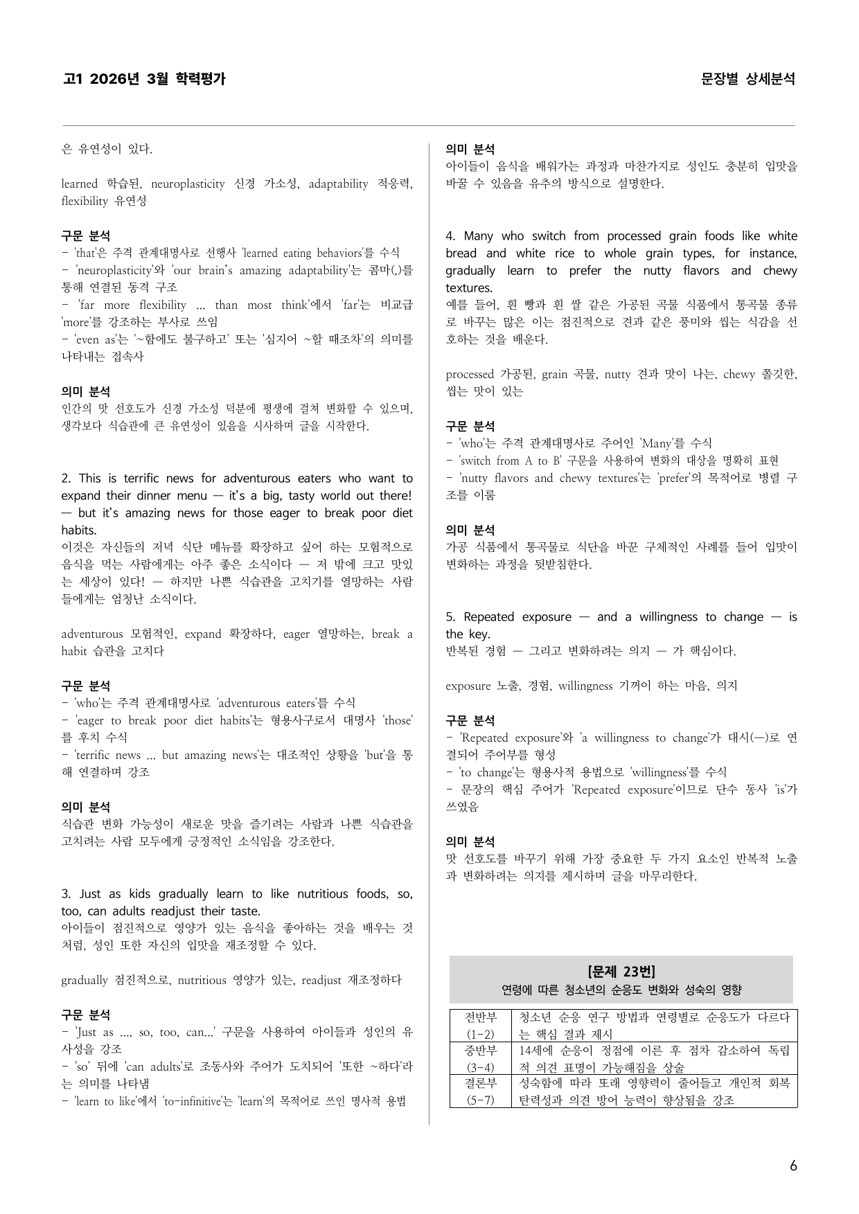 고1 2026년 3월 학력평가 문장별 상세분석_preview_undefined