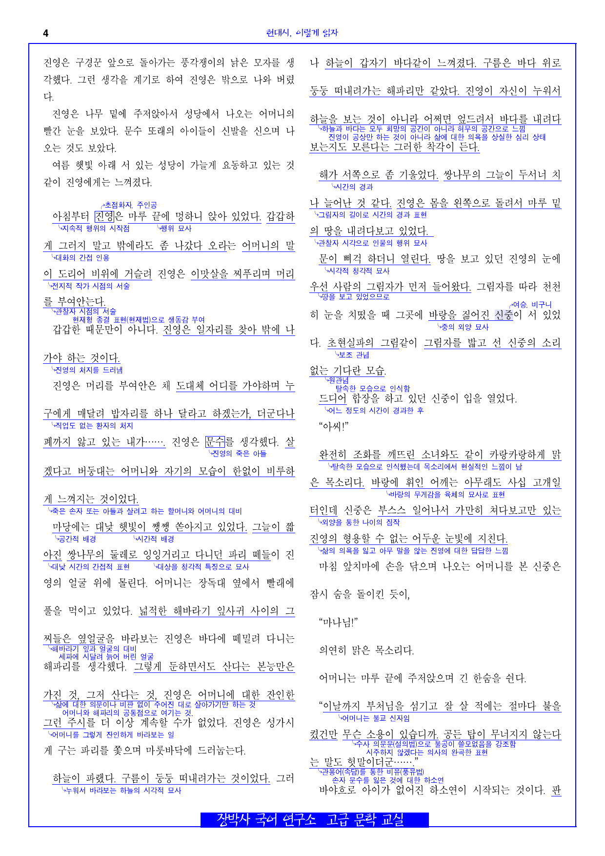 불신 시대(박경리) 전문+분석(일부)+문제_preview_undefined