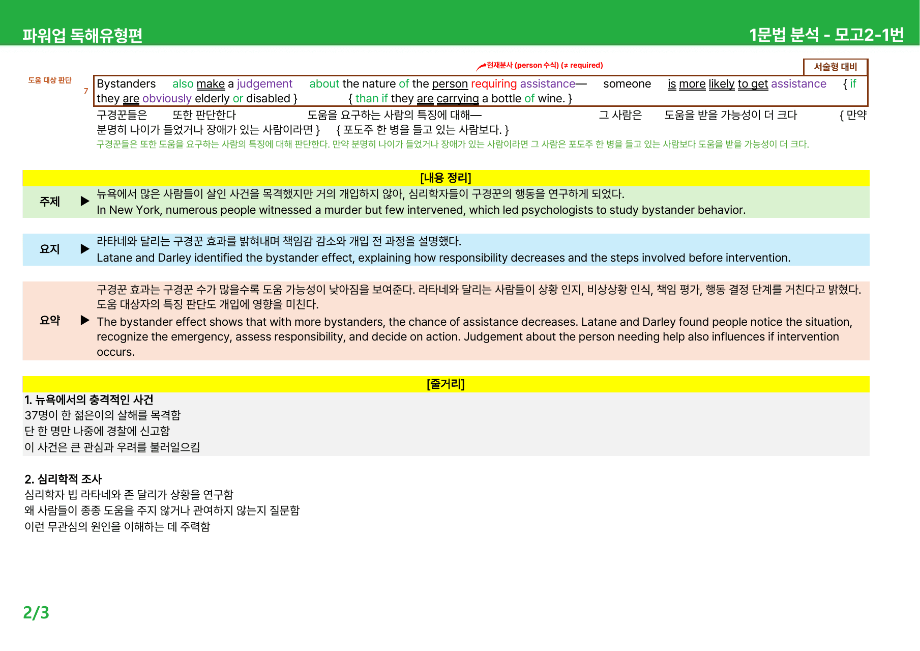 파워업 독해유형편(2025) - 모의고사 1-4회 본문분석_preview_undefined