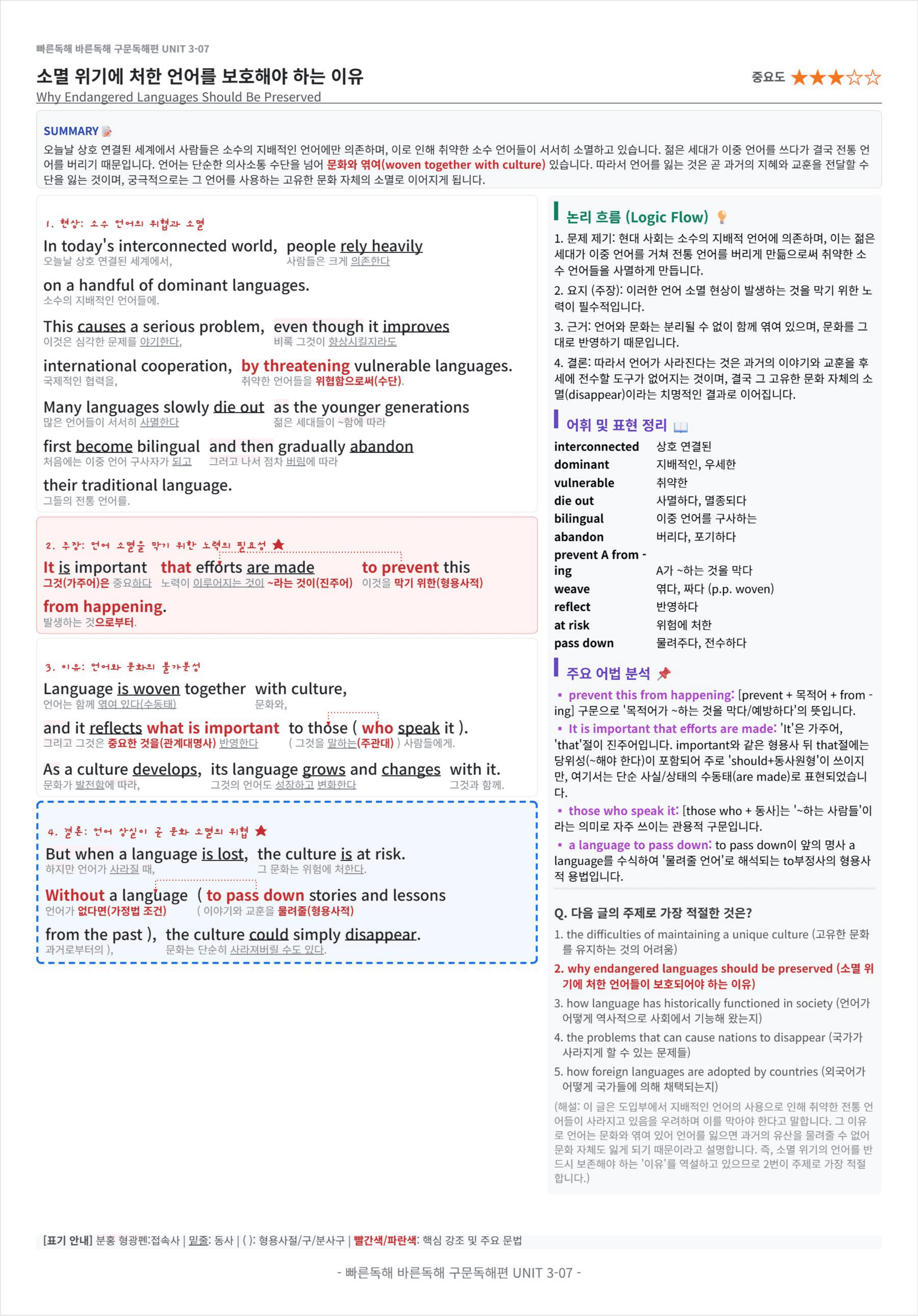 빠른독해 바른독해 구문독해편 UNIT 3 킹스분석_preview_undefined