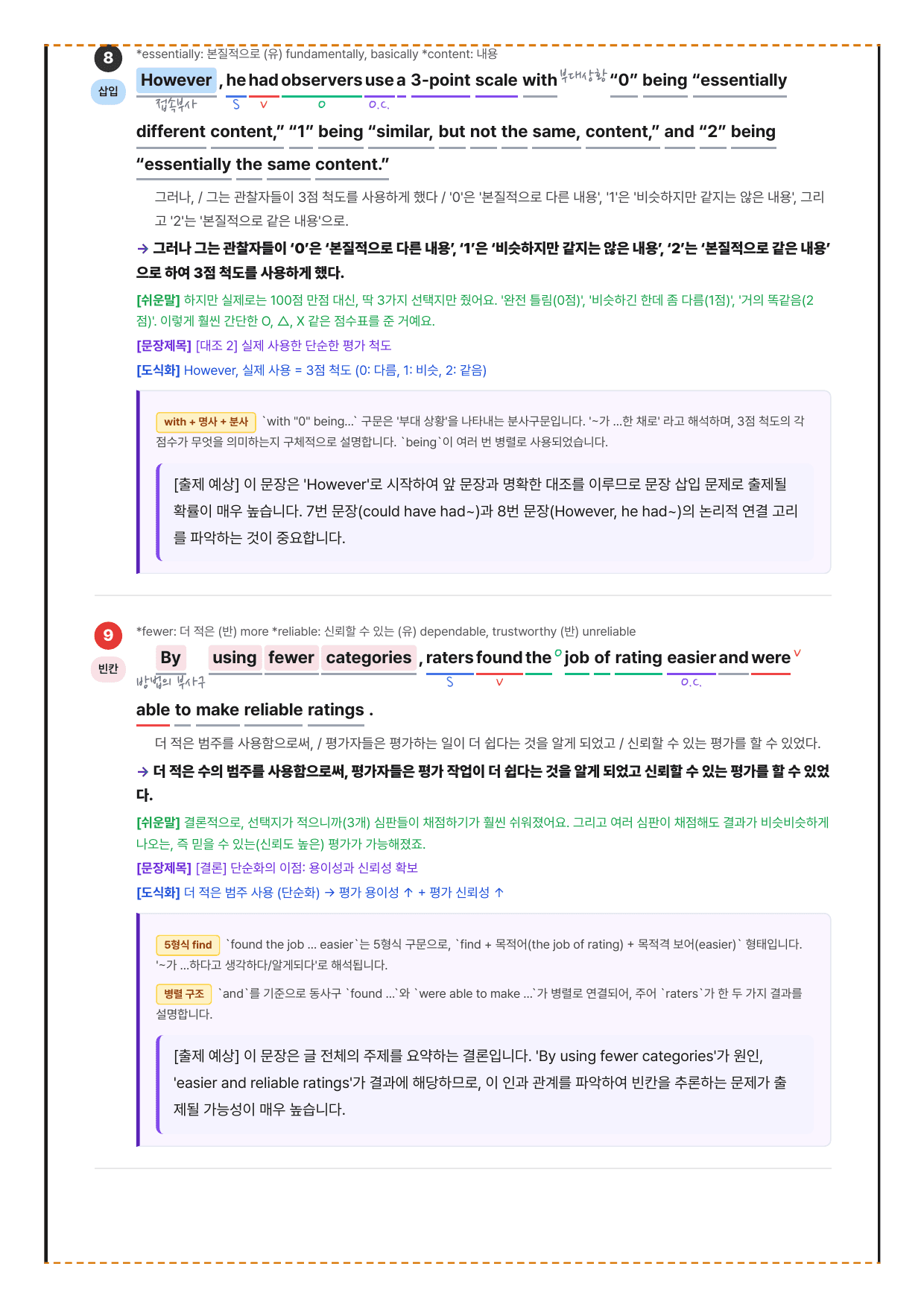 2027 수능특강 영어독해편 2강 분석노트 뽀개기_preview_undefined