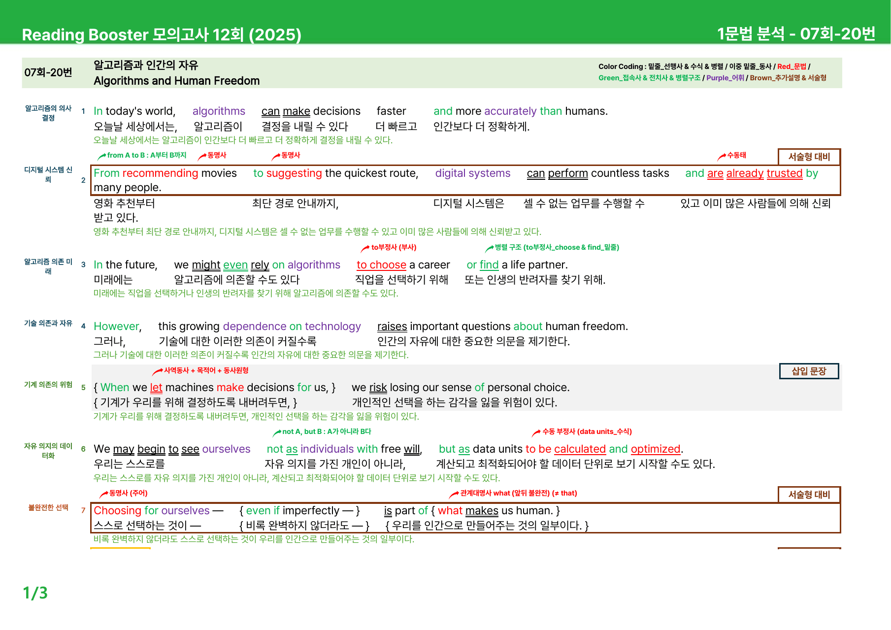 리딩부스터 모의고사 12회 (2025) - 7회 본문분석_preview_undefined
