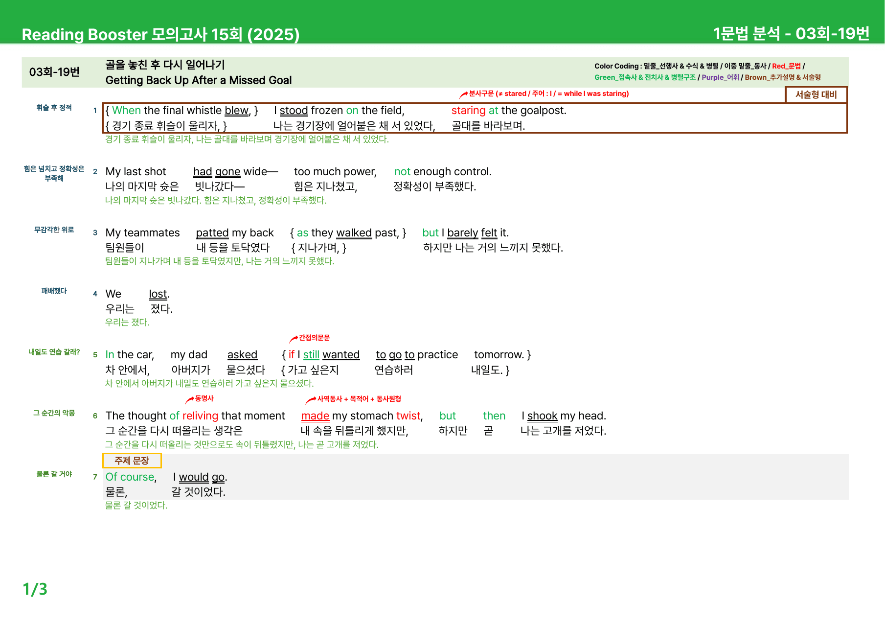 리딩부스터 모의고사 15회 (2025) - 3회 본문분석_preview_undefined