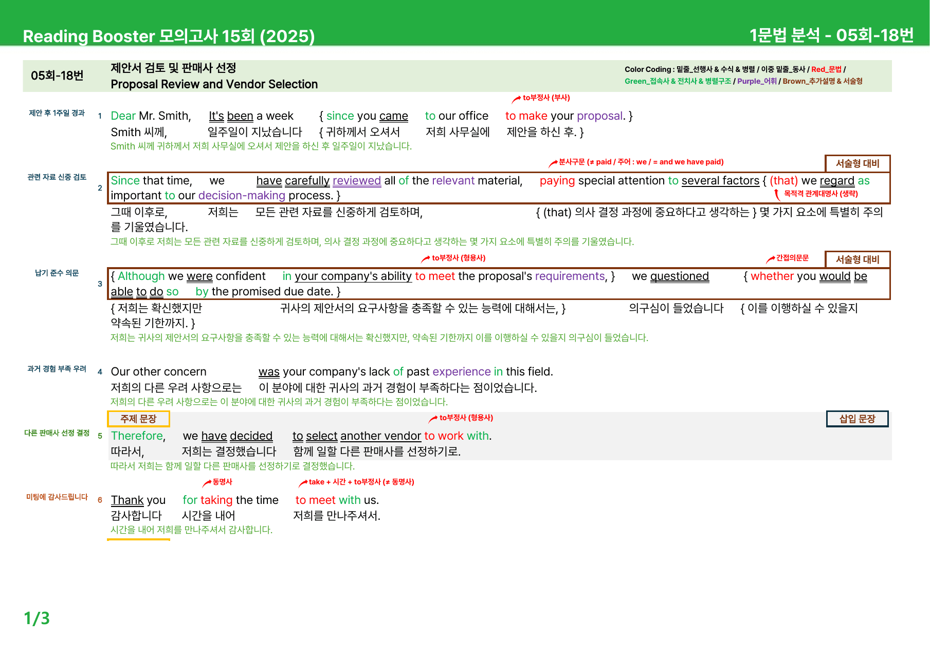 리딩부스터 모의고사 15회 (2025) - 5회 본문분석_preview_undefined