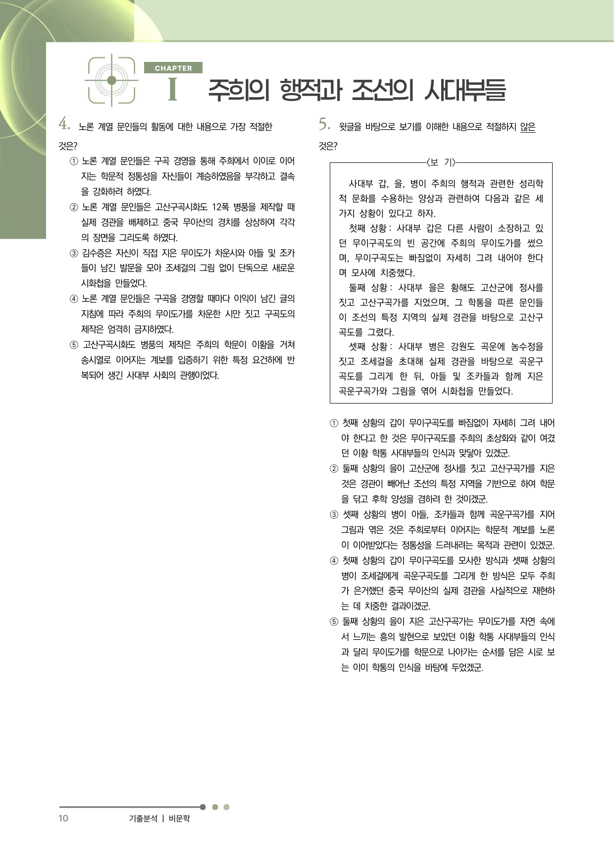 2027 수능특강 독서 과제장(주희의 행적을 따랐던 조선의 사대부들)_preview_undefined