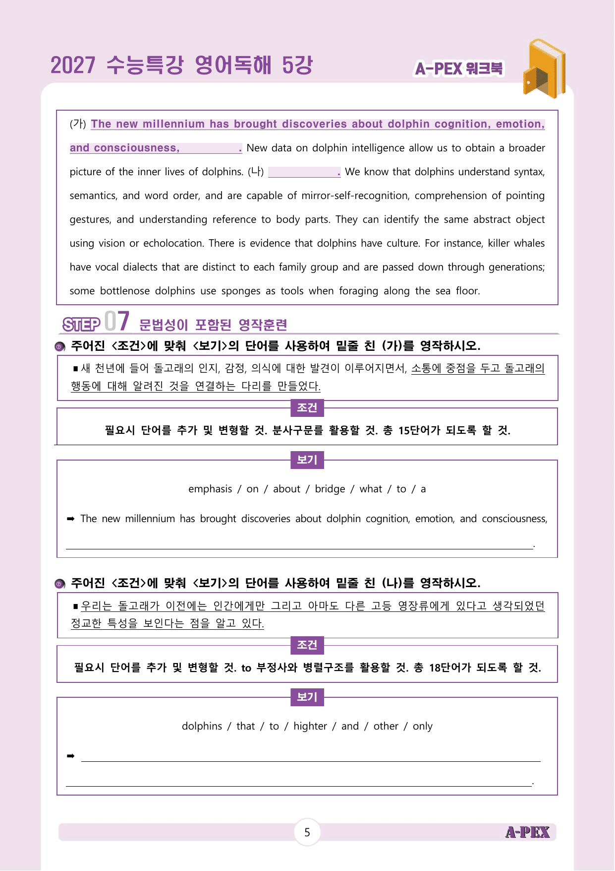 2027수능특강 영어독해 5강 워크북 (12지문)_preview_undefined