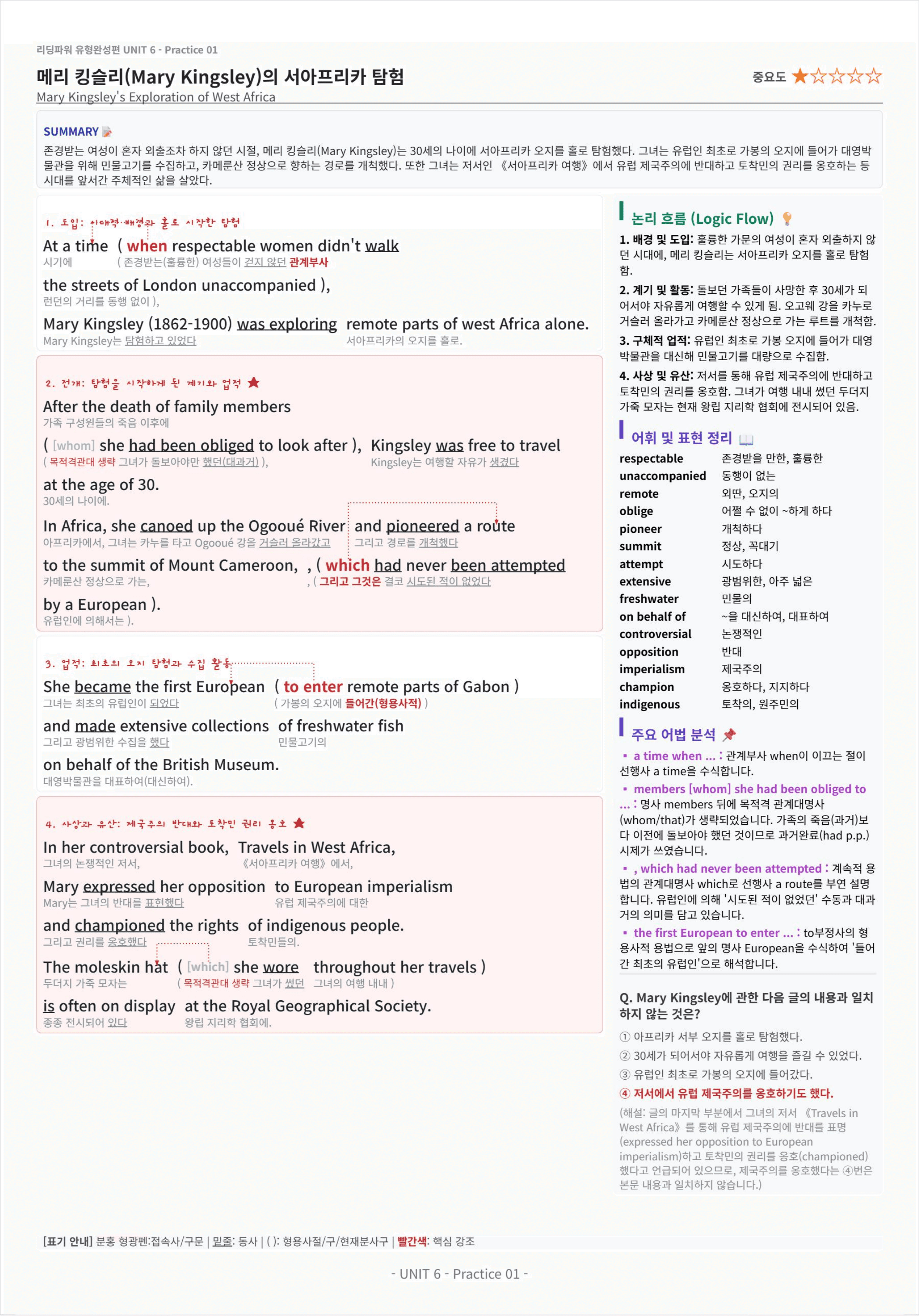 리딩파워 유형완성편 UNIT 6 킹스분석_preview_undefined