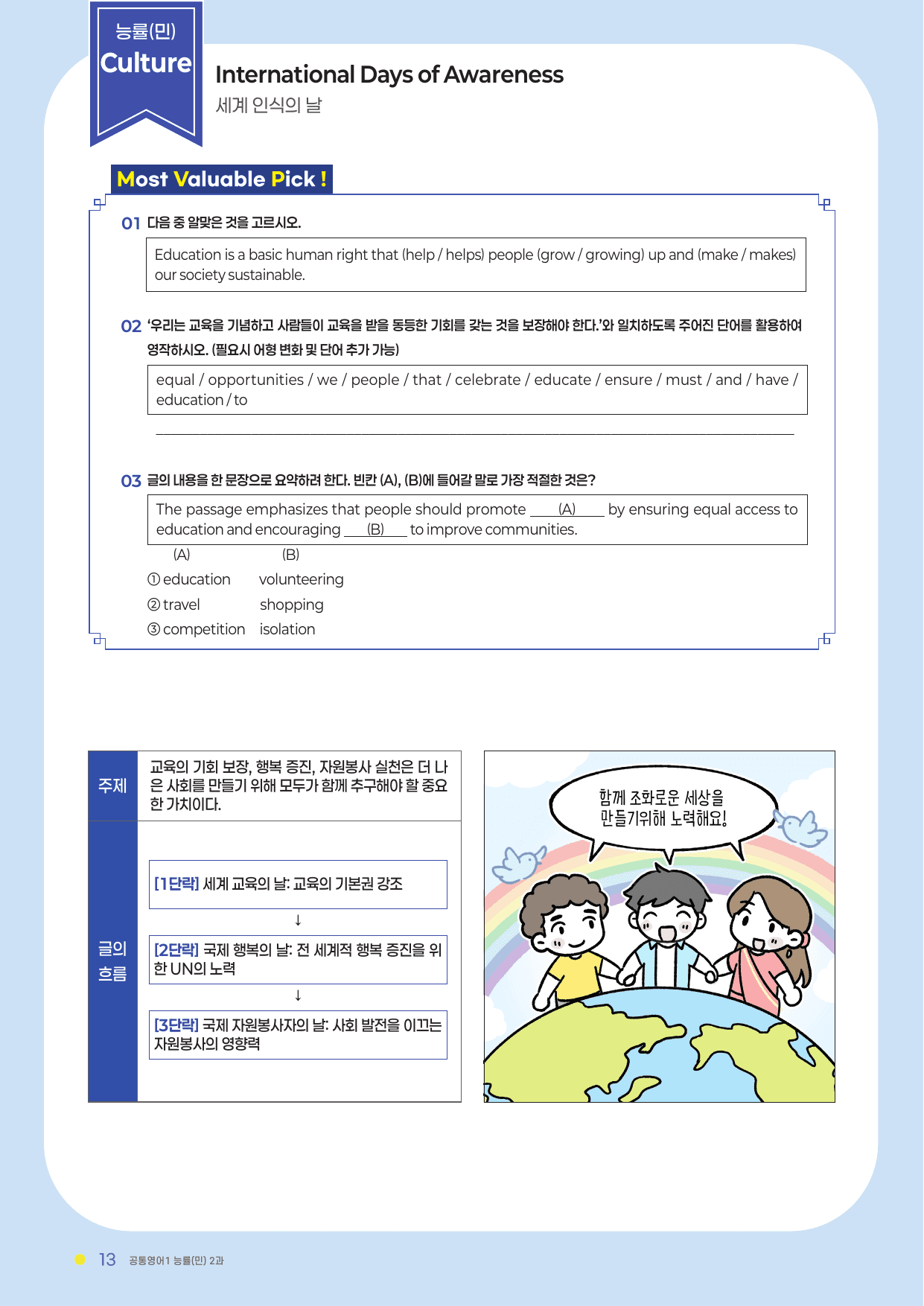 분석서 2과 능률 (민) 공통영어1 2022년 개정_preview_undefined