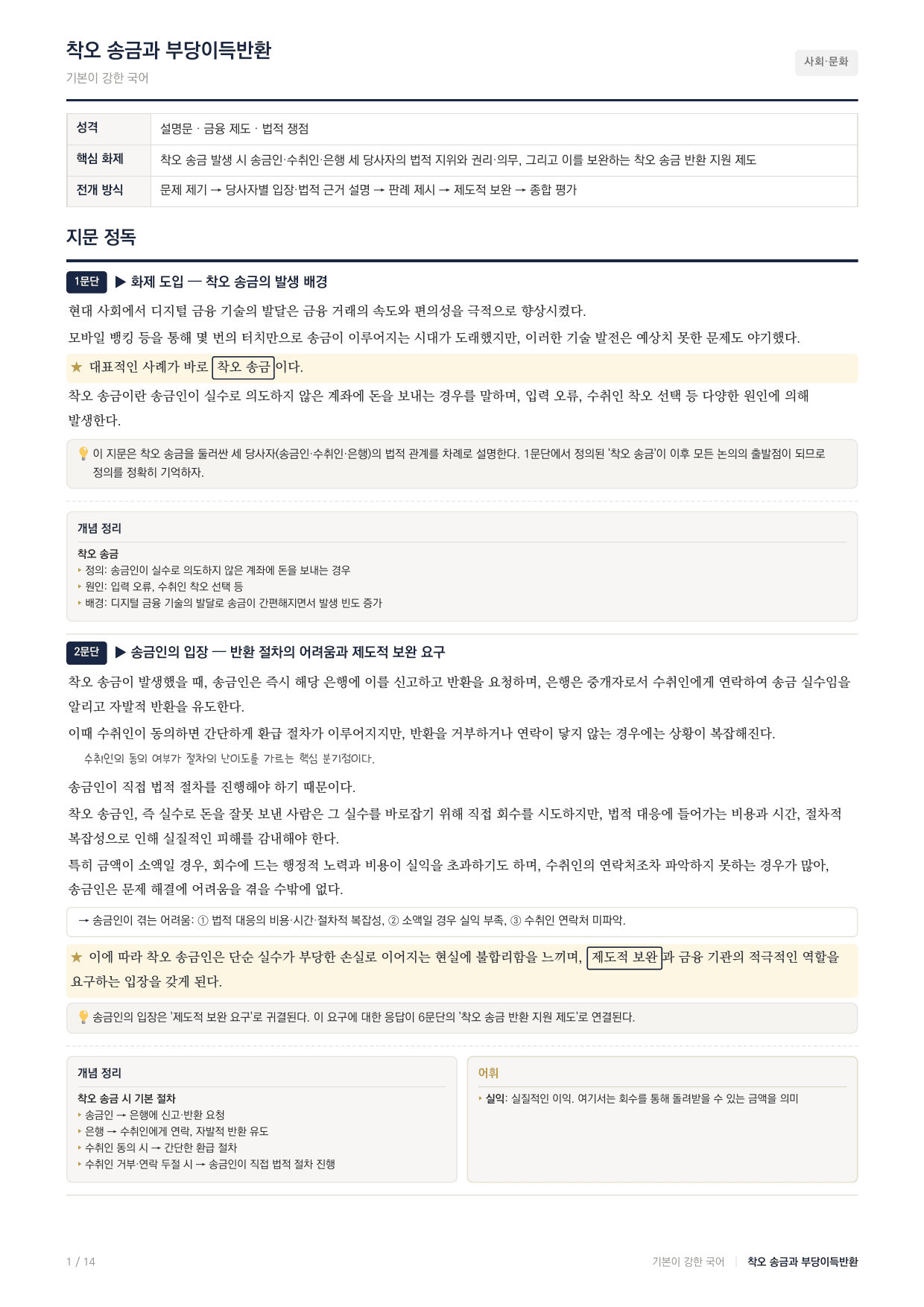 27 수능특강 독서 사회05 착오송금 지문분석_preview_undefined