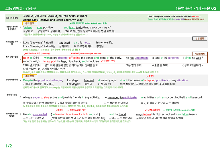 고등영어2 천재(강) 1과 상세분석 by 시드잉글리쉬_preview_3