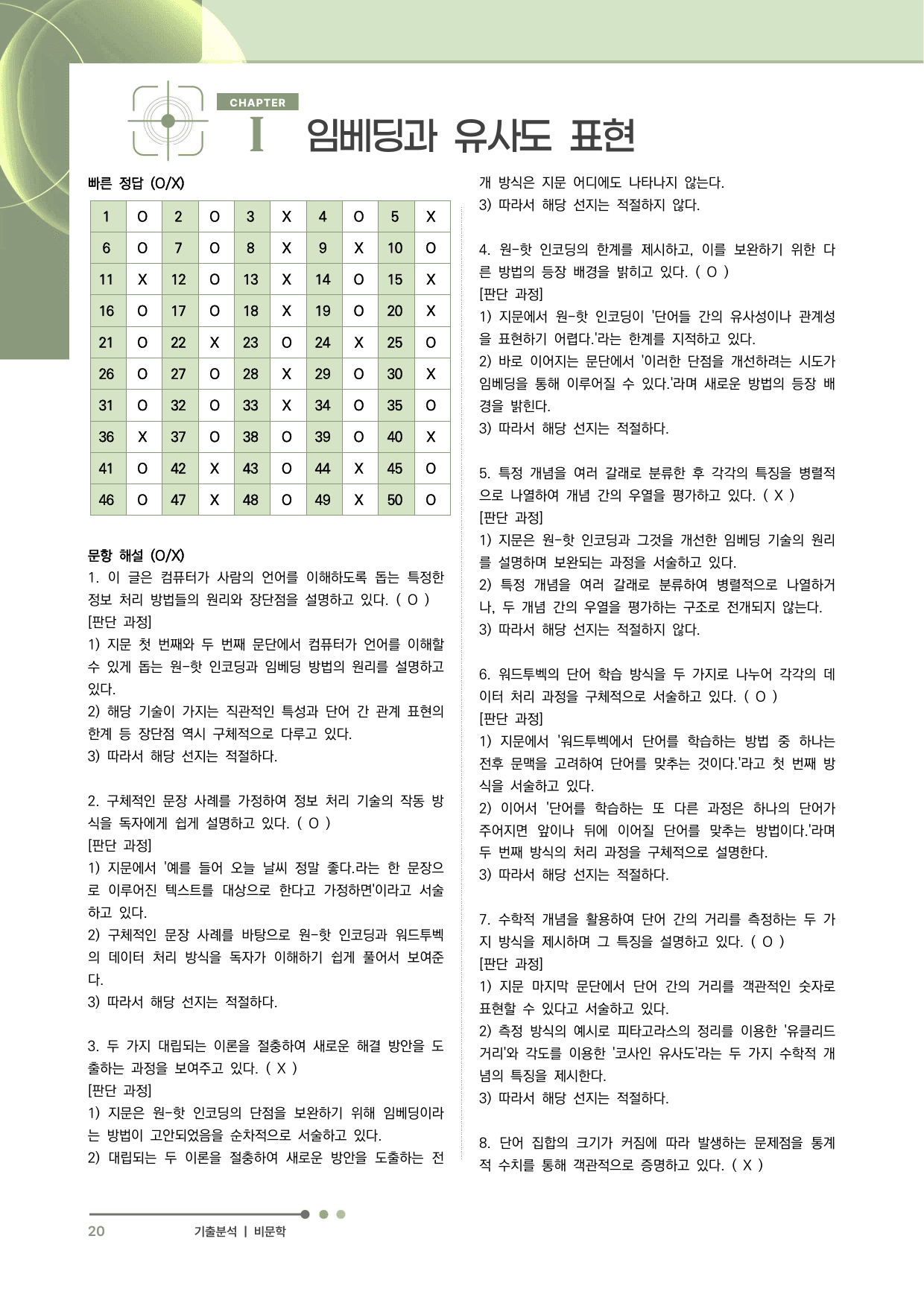 2027 수능특강 독서 과제장(임베딩과 유사도 표현)_preview_undefined