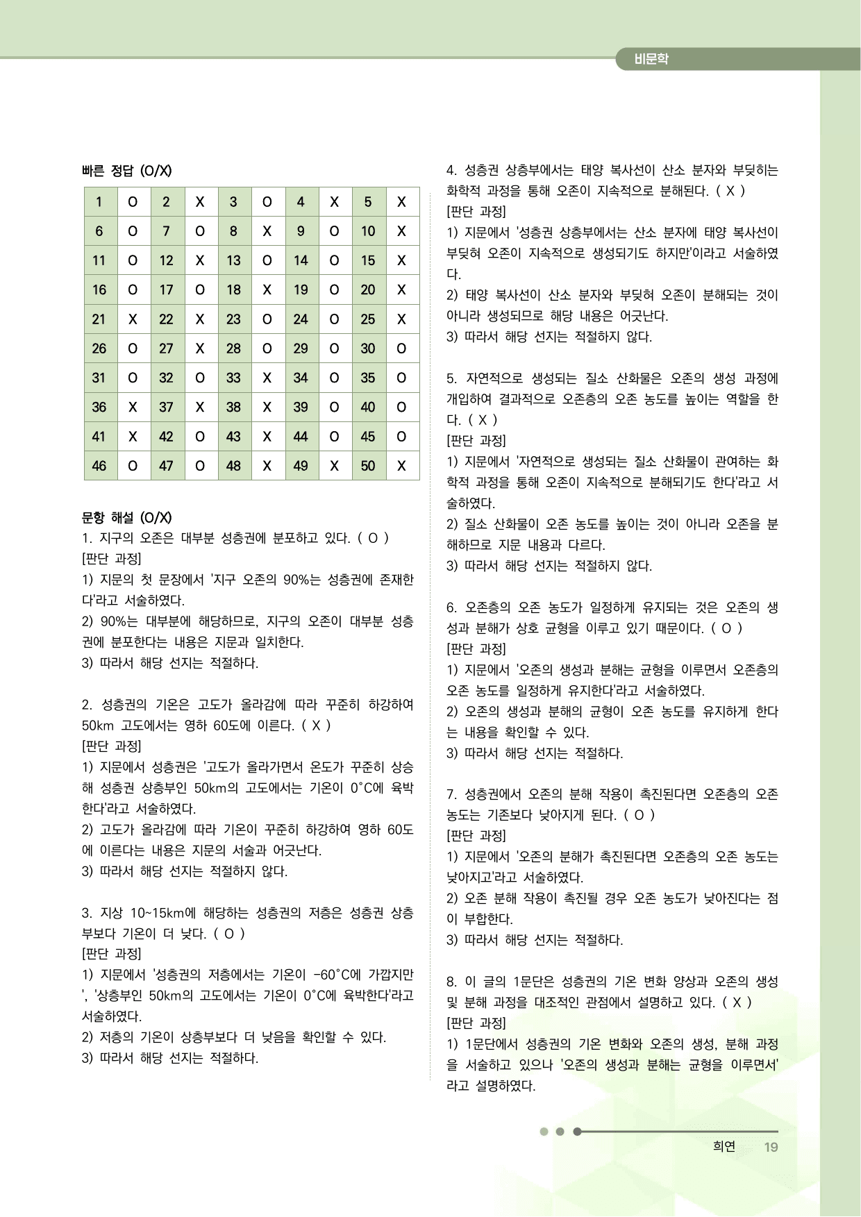 2027 수능특강 독서 과제장(CFC의 오존층 파괴)_preview_undefined