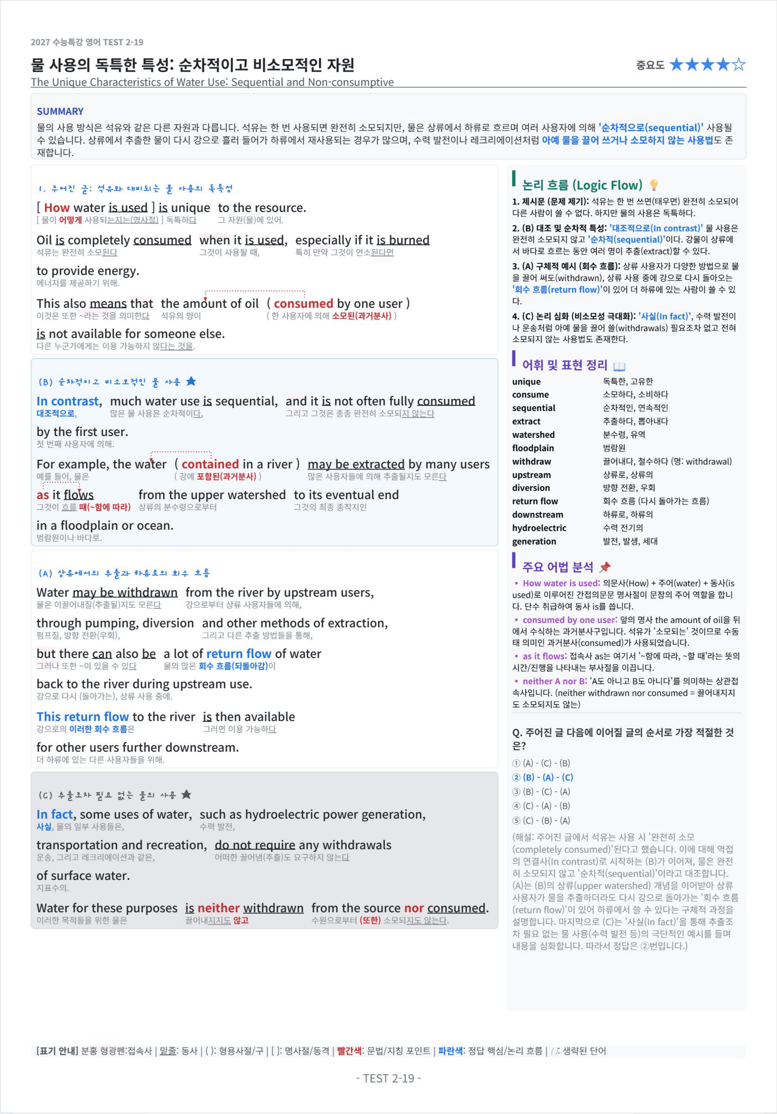 2027 수능특강 영어 TEST 2 킹스분석_preview_undefined