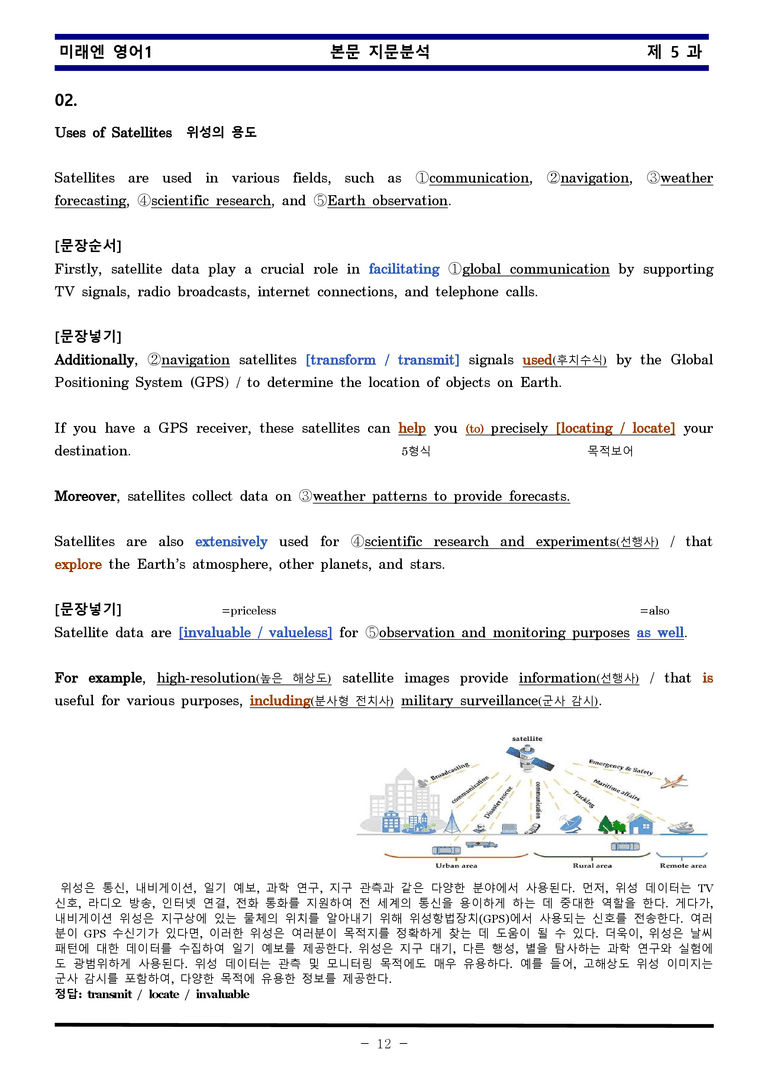 미래엔 영어1 제 5 과 한권으로 끝내기 by 김신조_preview_12