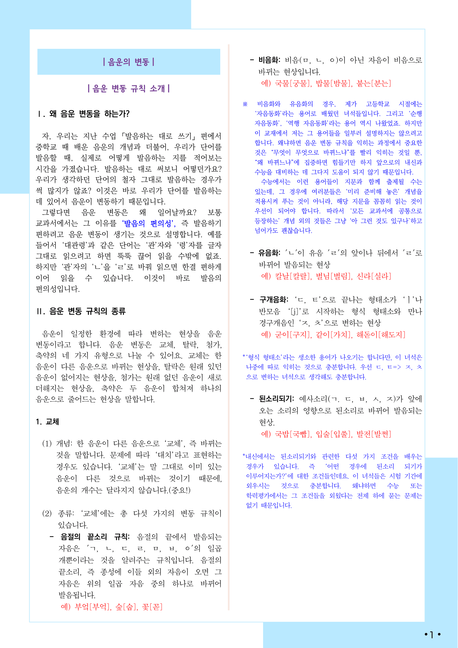 (2026 개정) 음운의 변동 실습자료_preview_undefined