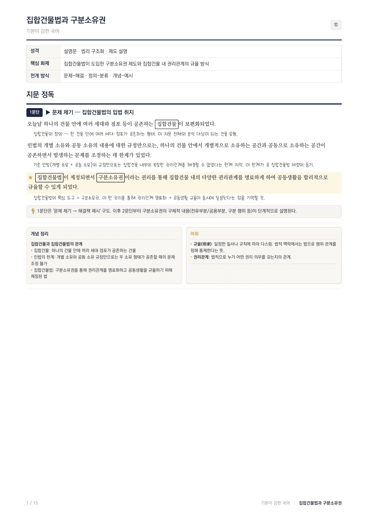 2026년 5월 고3 모의고사 사회 집합건물법 지문분석_preview_undefined