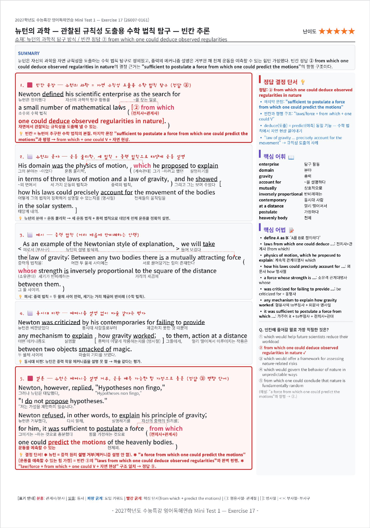 2027 수능특강 영어독해연습 Mini Test 1 킹스분석_preview_undefined