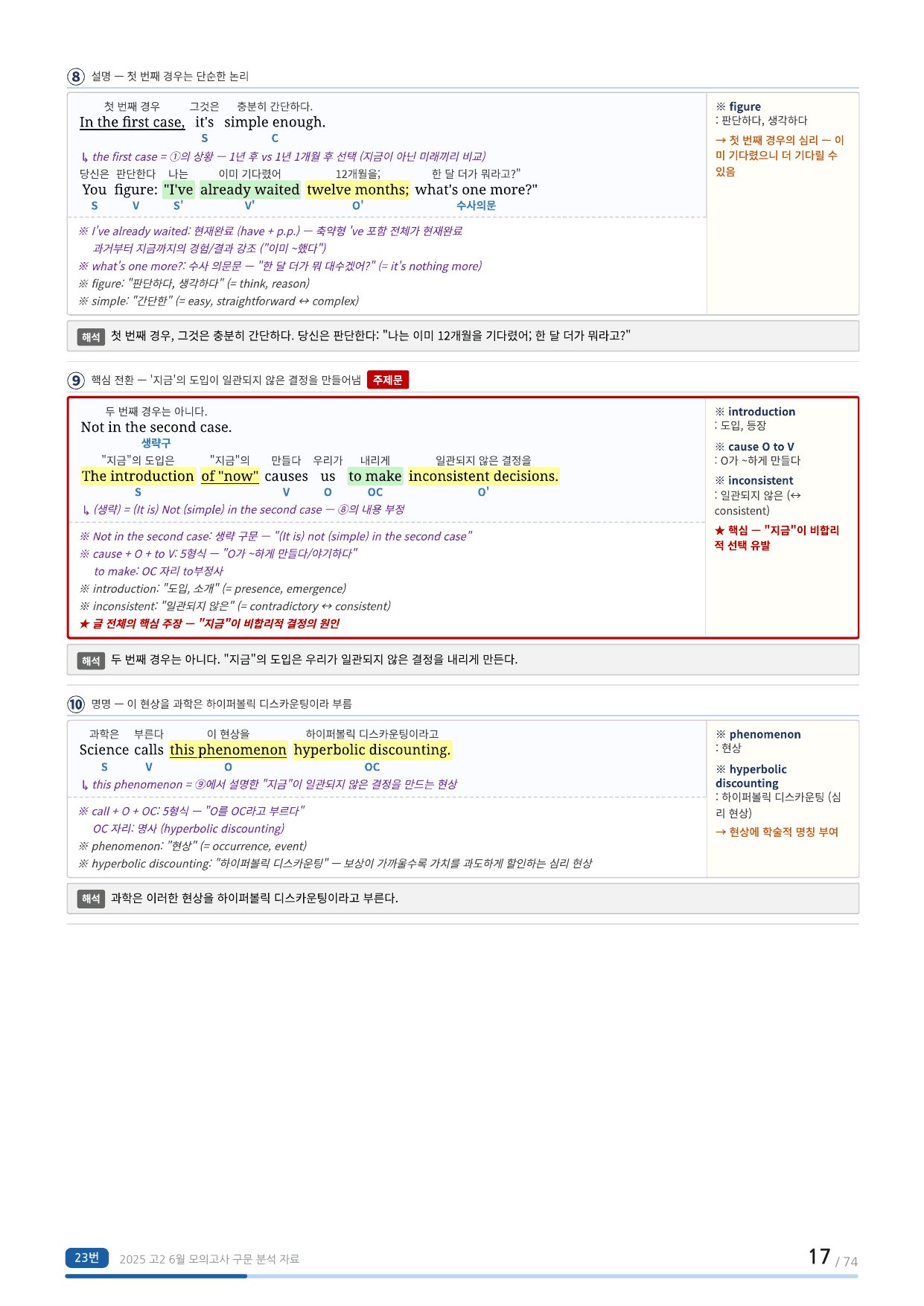 고2 2025년 6월 분석자료 (유의어, 반의어 완벽정리 포함)_preview_undefined