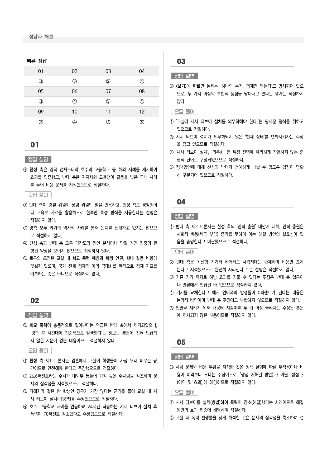 공통국어1 창비 3-(2) 교실에 시시 티브이 설치를 의무화해야 한다_preview_undefined