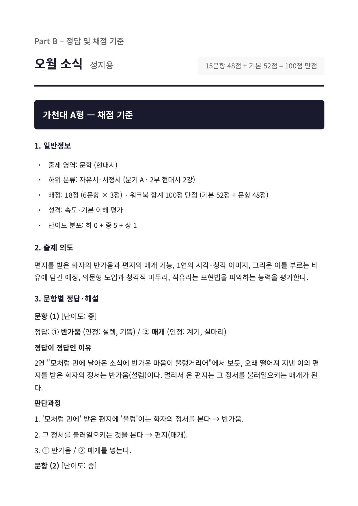 2027 가천대 국민대 약술형 국어 수특 2부 현대시2 오월 소식_preview_undefined