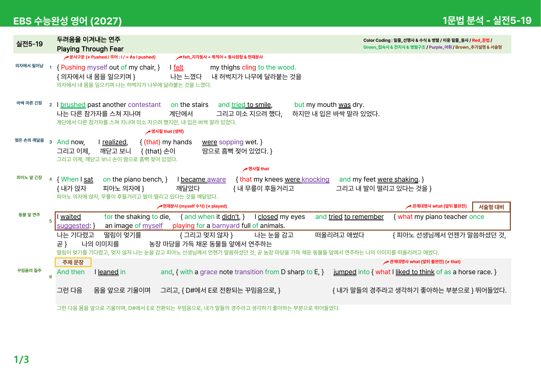 EBS 수능완성 영어 (2027) - 실전5 본문분석_preview_undefined