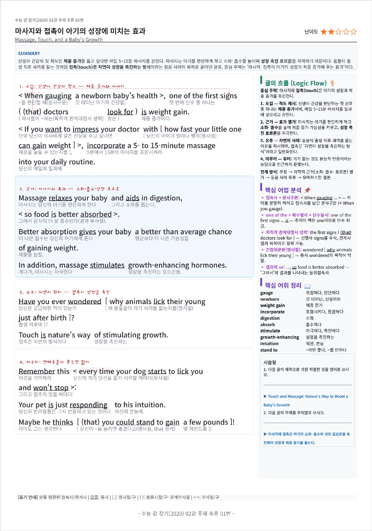 수능 감 잡기(2020) 2강 킹스분석_preview_undefined
